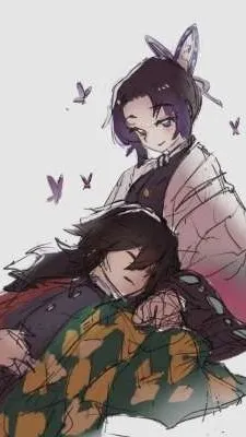 ai character: Giyuu and Shinobu background