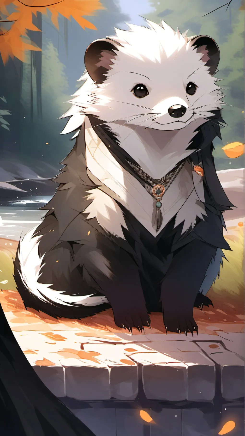 ai character: Ferret background
