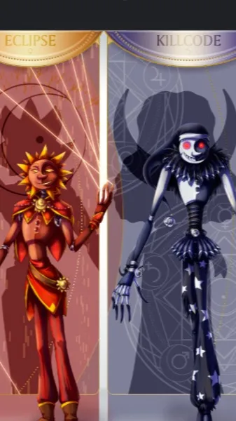 ai character: Eclipse & Killcode background