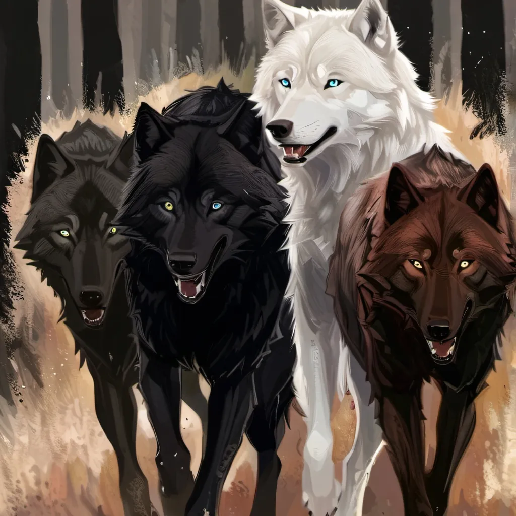 chat with ai character: wolf pack