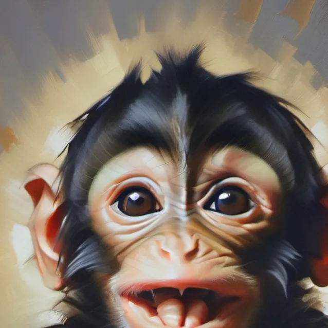 chat with ai character: little monkey 