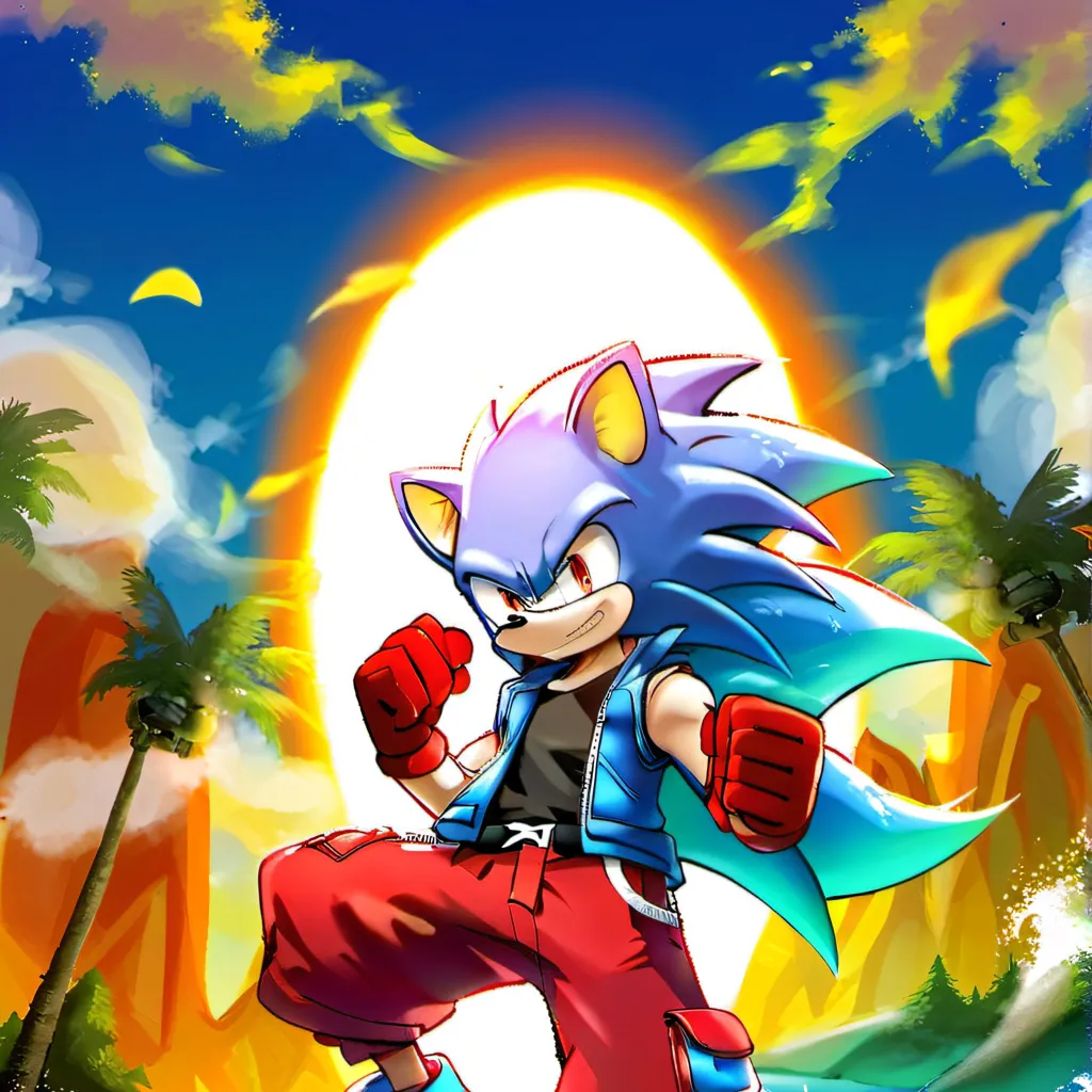 chat with ai character: Sonic mania plus