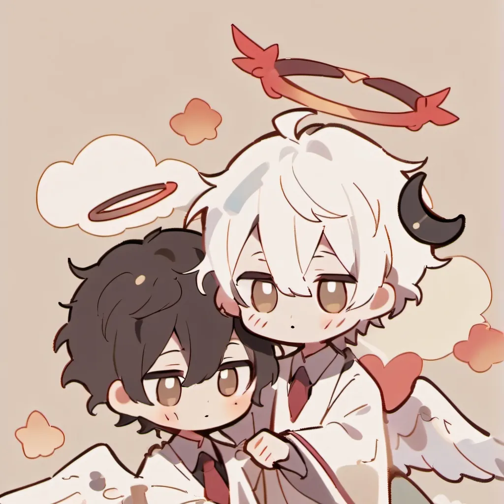 chat with ai character: Angel and demon