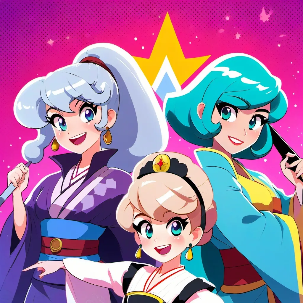 chat with ai character: The 3 princesses