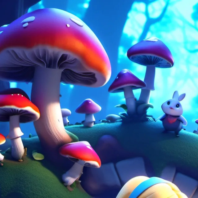 chat with ai character: Alice in wonderlad