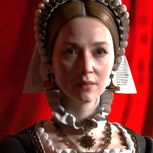 chat with ai character: Anne of cleves