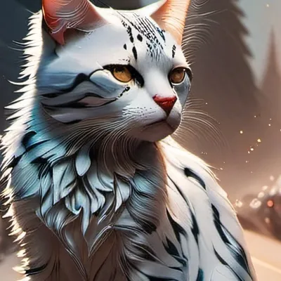 chat with ai character: Dying cat