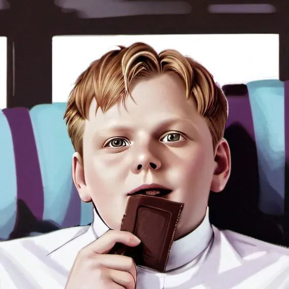 chat with ai character: Augustus gloop