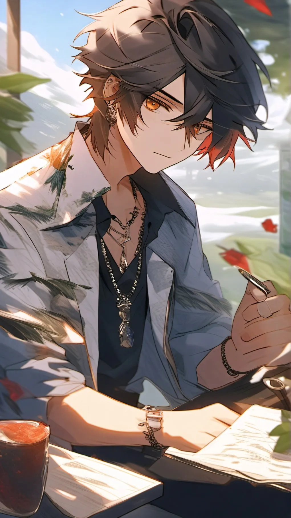ai character: Levi background