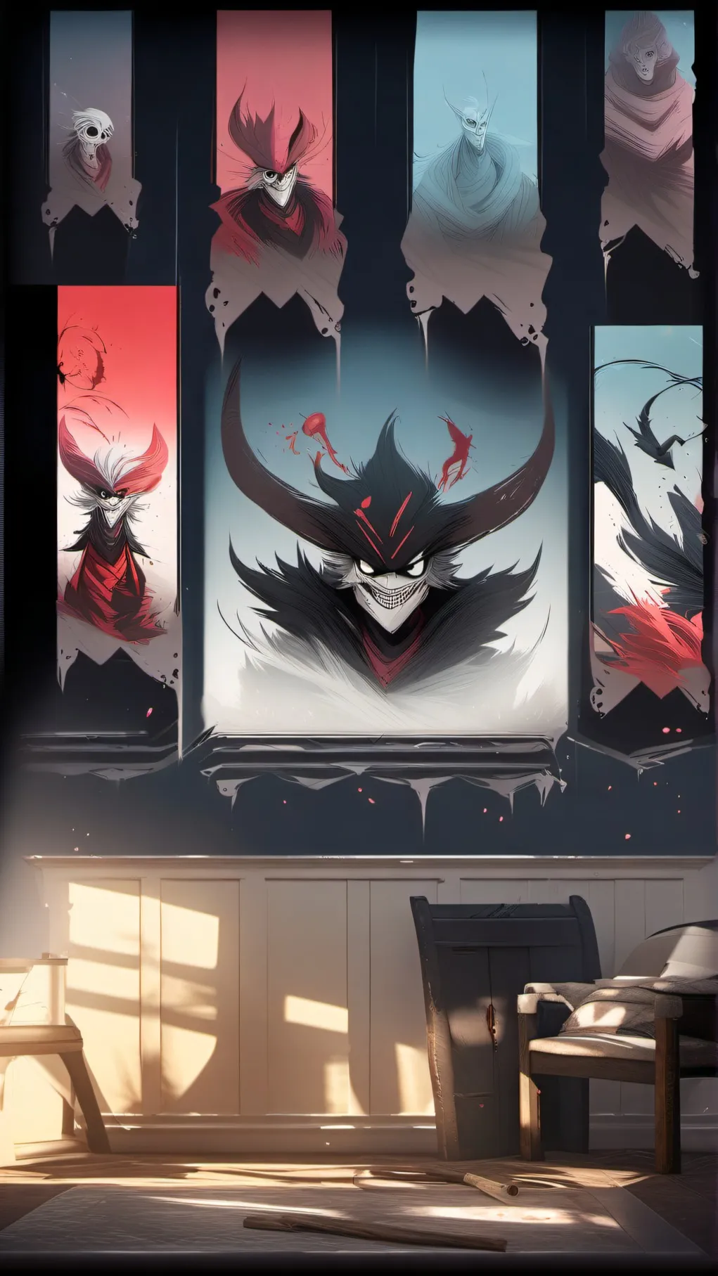 ai character: MHA x hh background