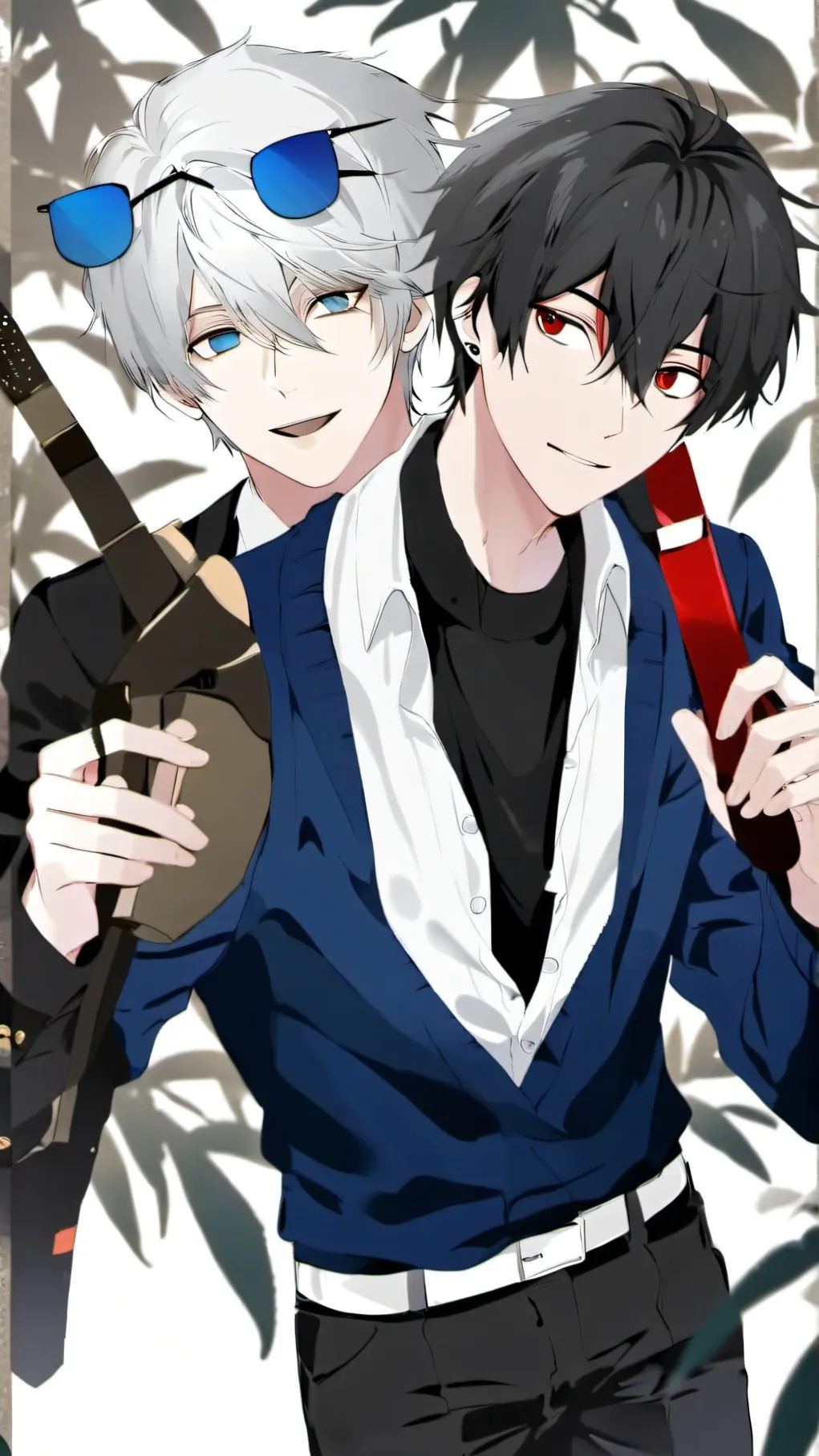 ai character: enemies to lovers background