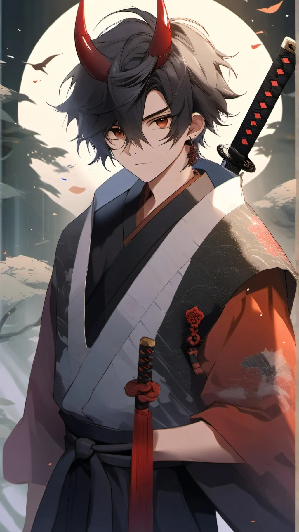 ai character: from another world background