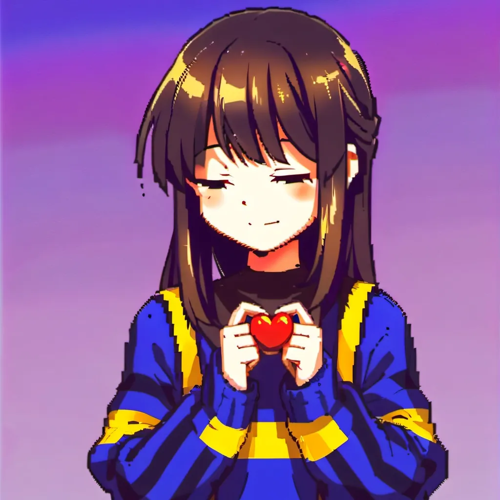 chat with ai character: Outertale Frisk