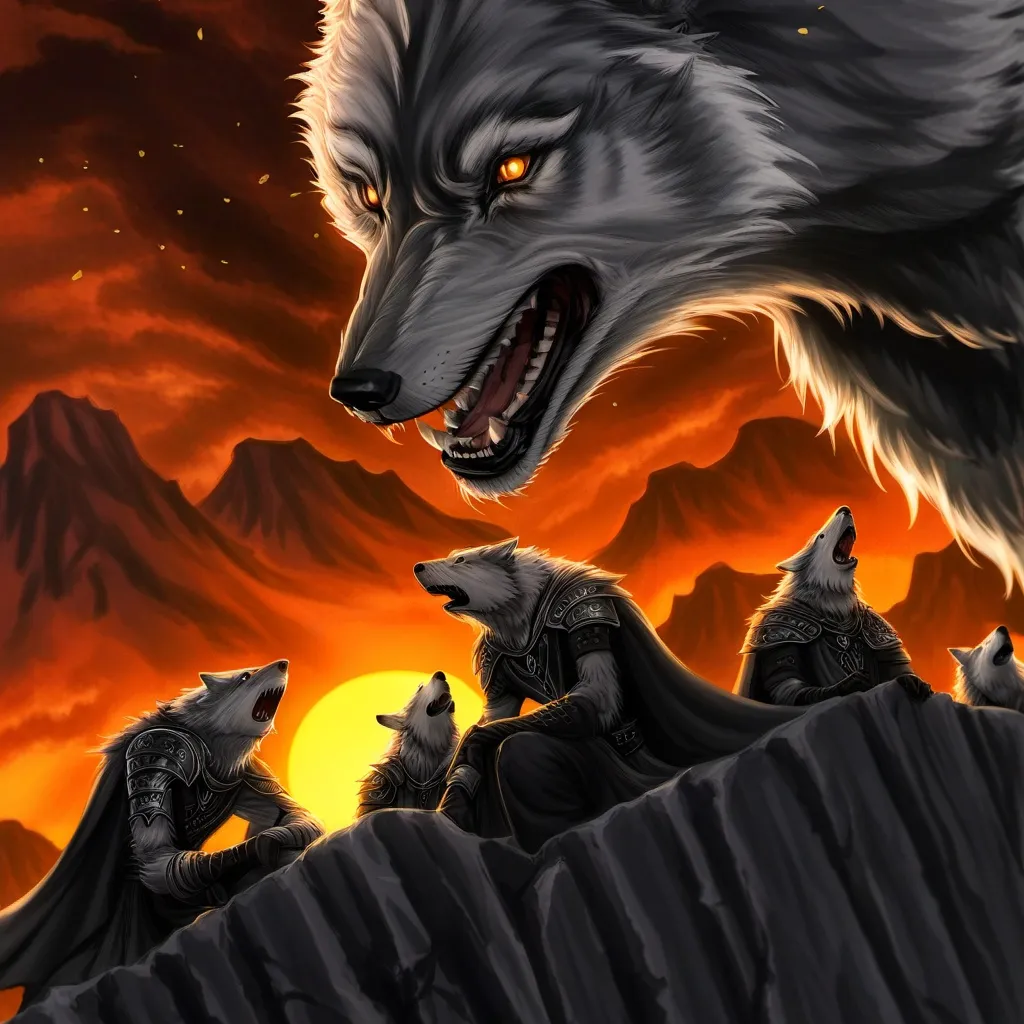 chat with ai character: wolf pack 