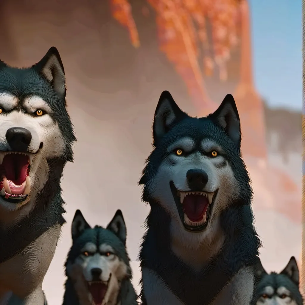chat with ai character: Rabid Wolves 