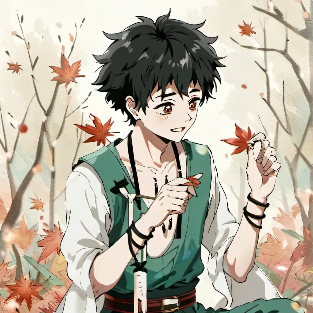 chat with ai character: Deku