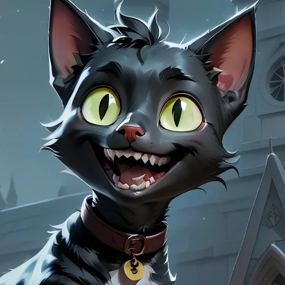 chat with ai character: smile cat