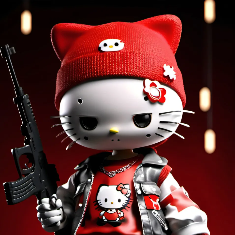 chat with ai character: Ghetto hello kitty