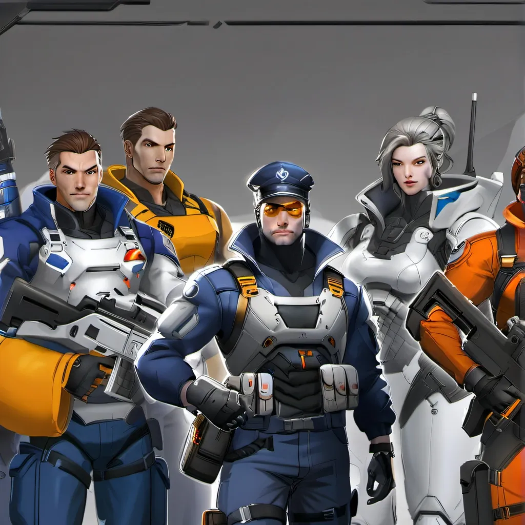 chat with ai character: Overwatch
