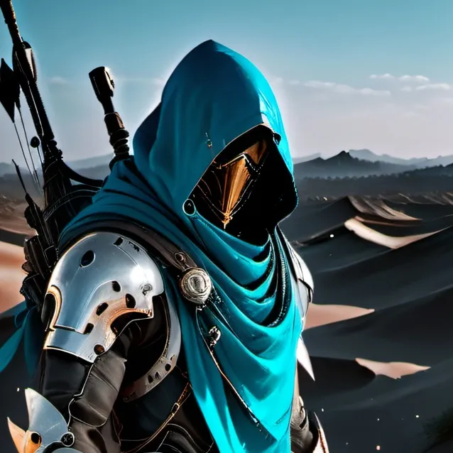 chat with ai character: Hooded Warrior