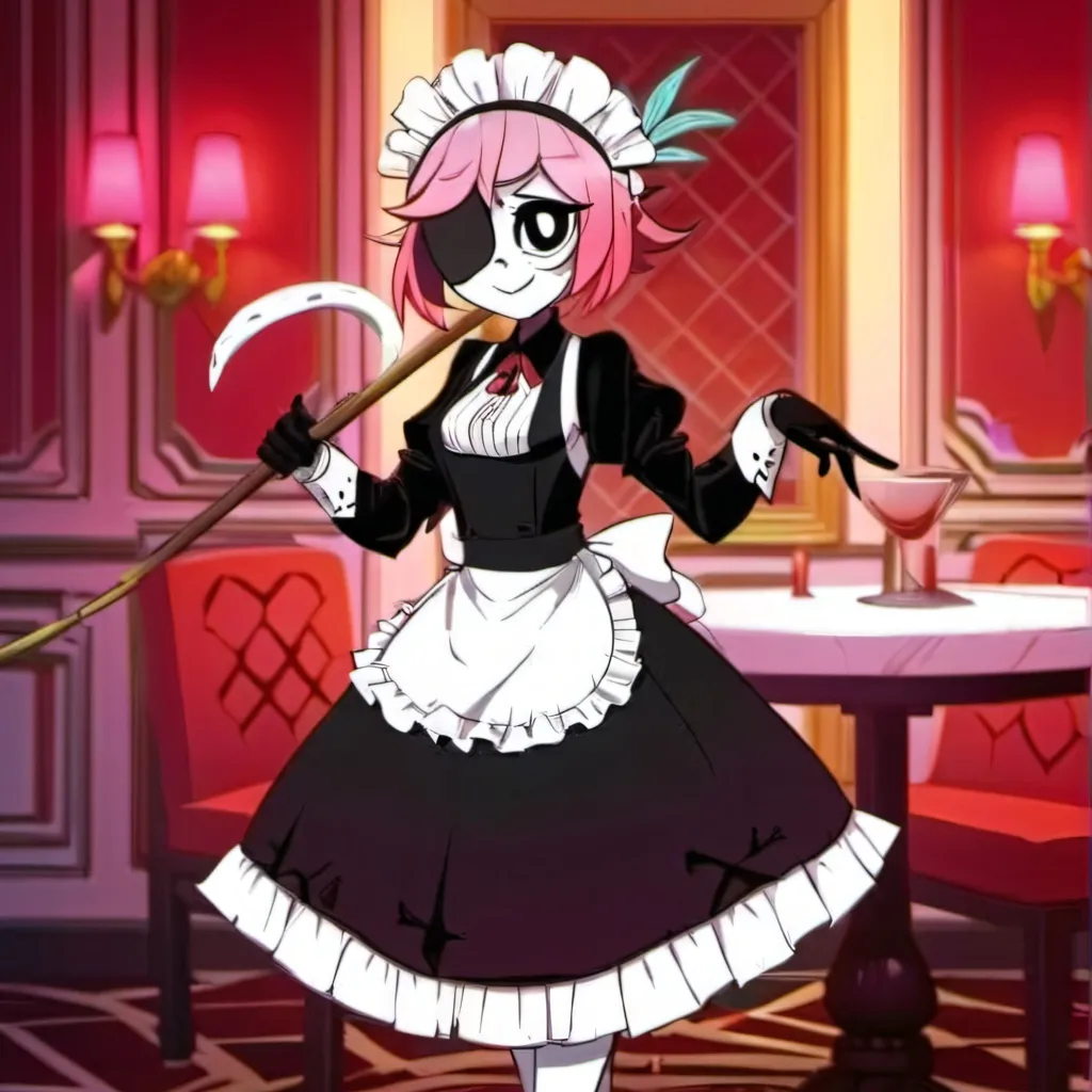 chat with ai character: Nifty Hazbin Hotel