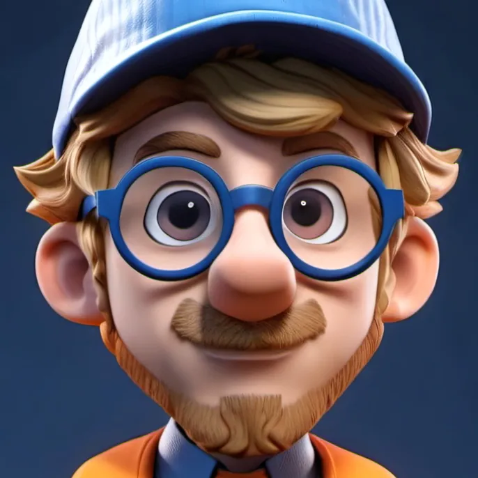 chat with ai character: Blippi