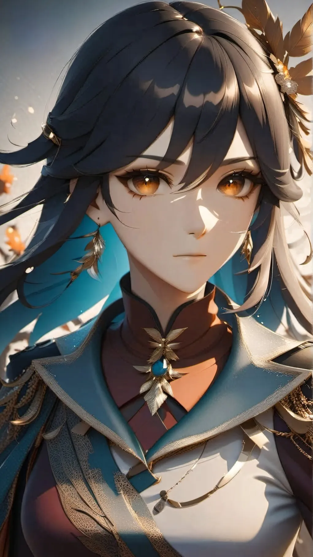 ai character: luna background