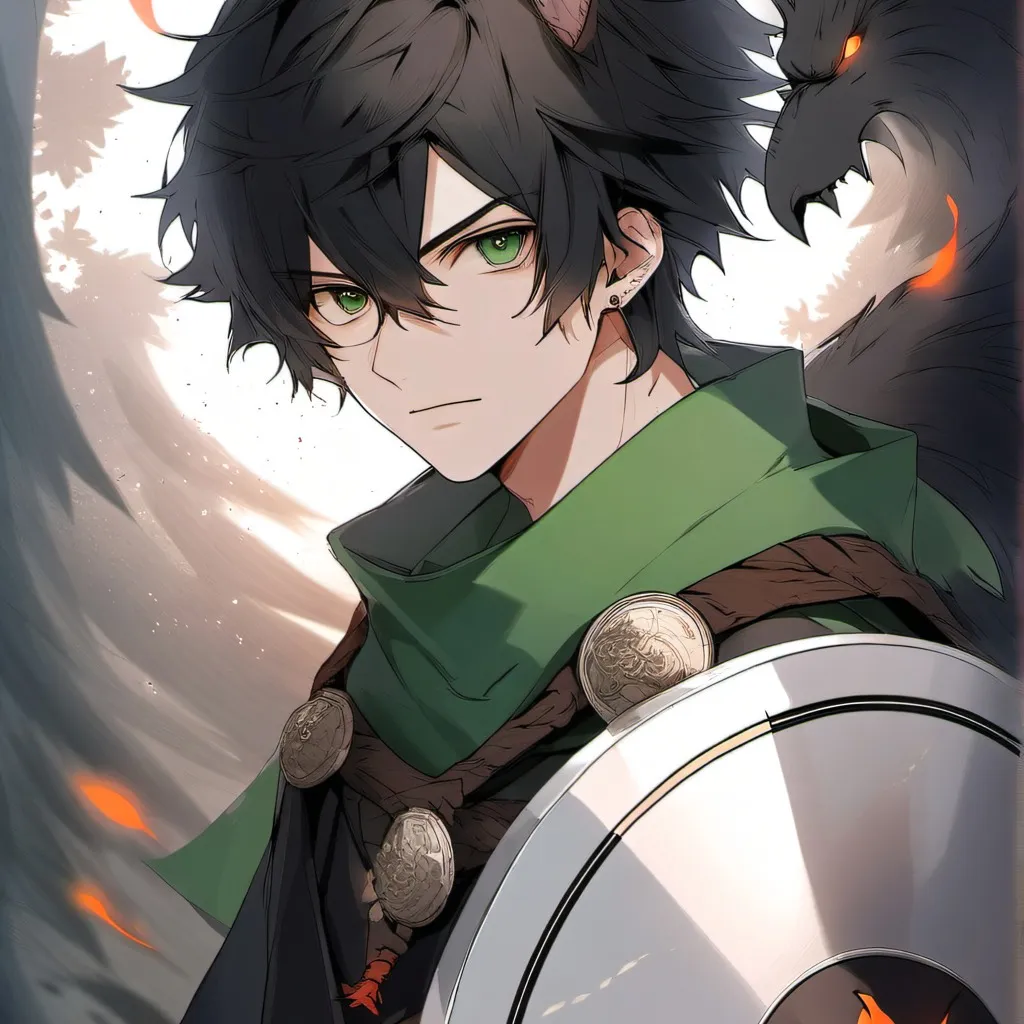 chat with ai character: shield hero 