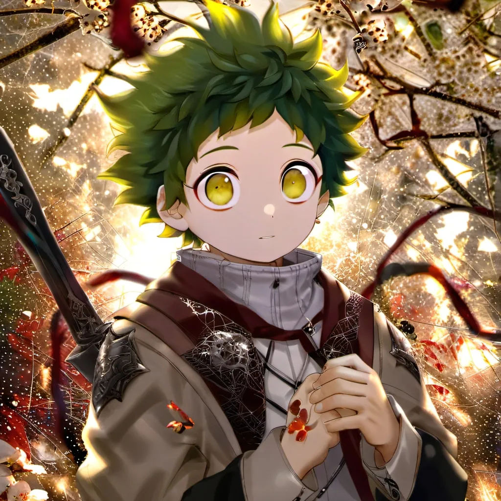 chat with ai character: mha deku