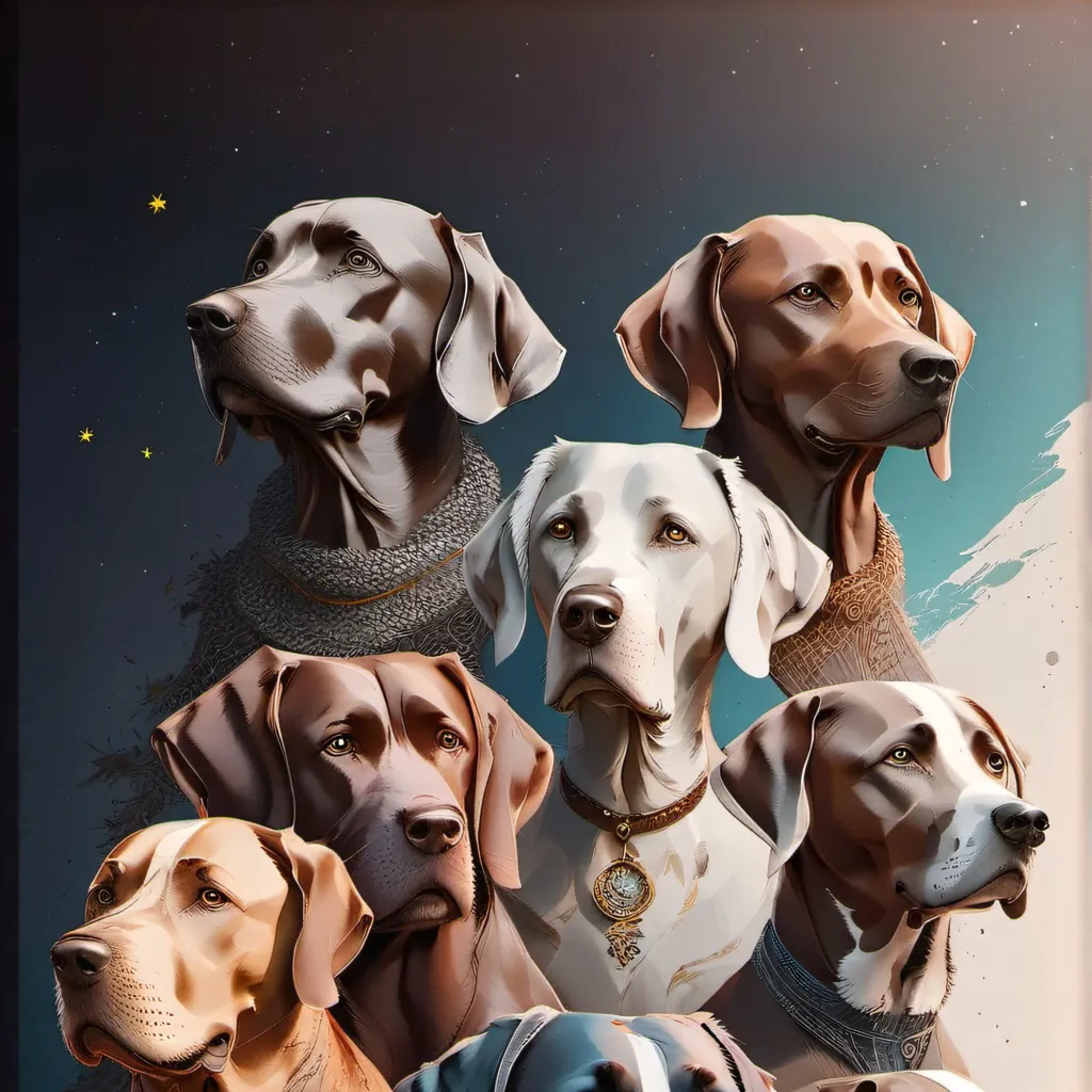 chat with ai character: Wegman world