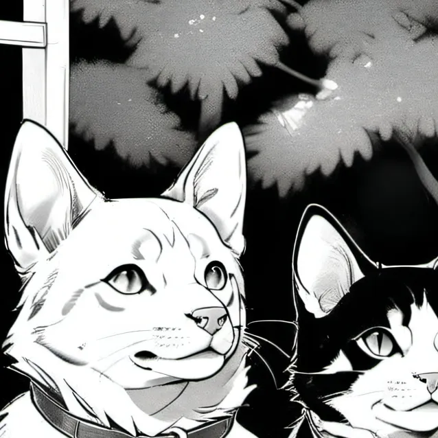 chat with ai character: famliy of cat