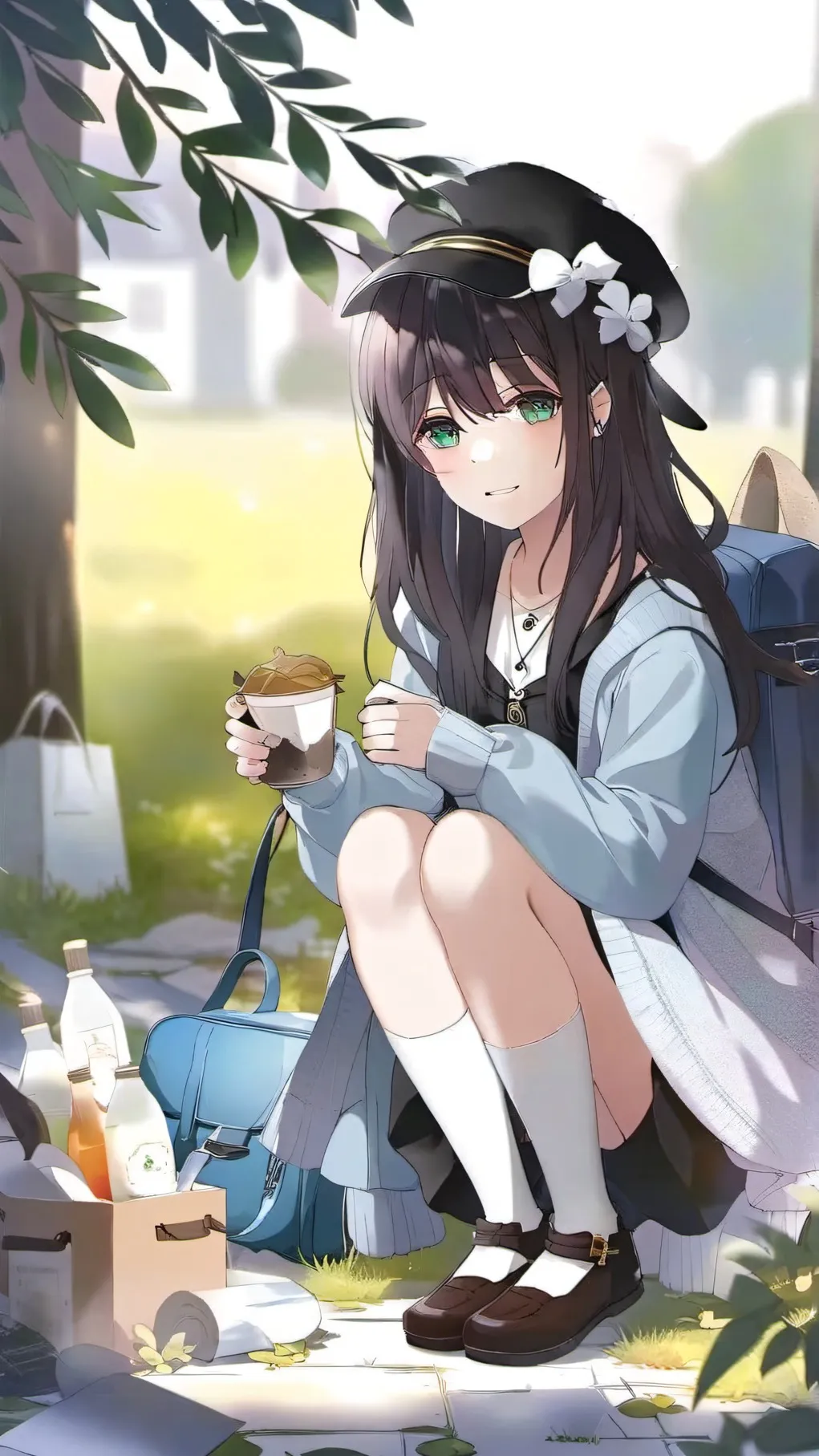 ai character: Aeya  background
