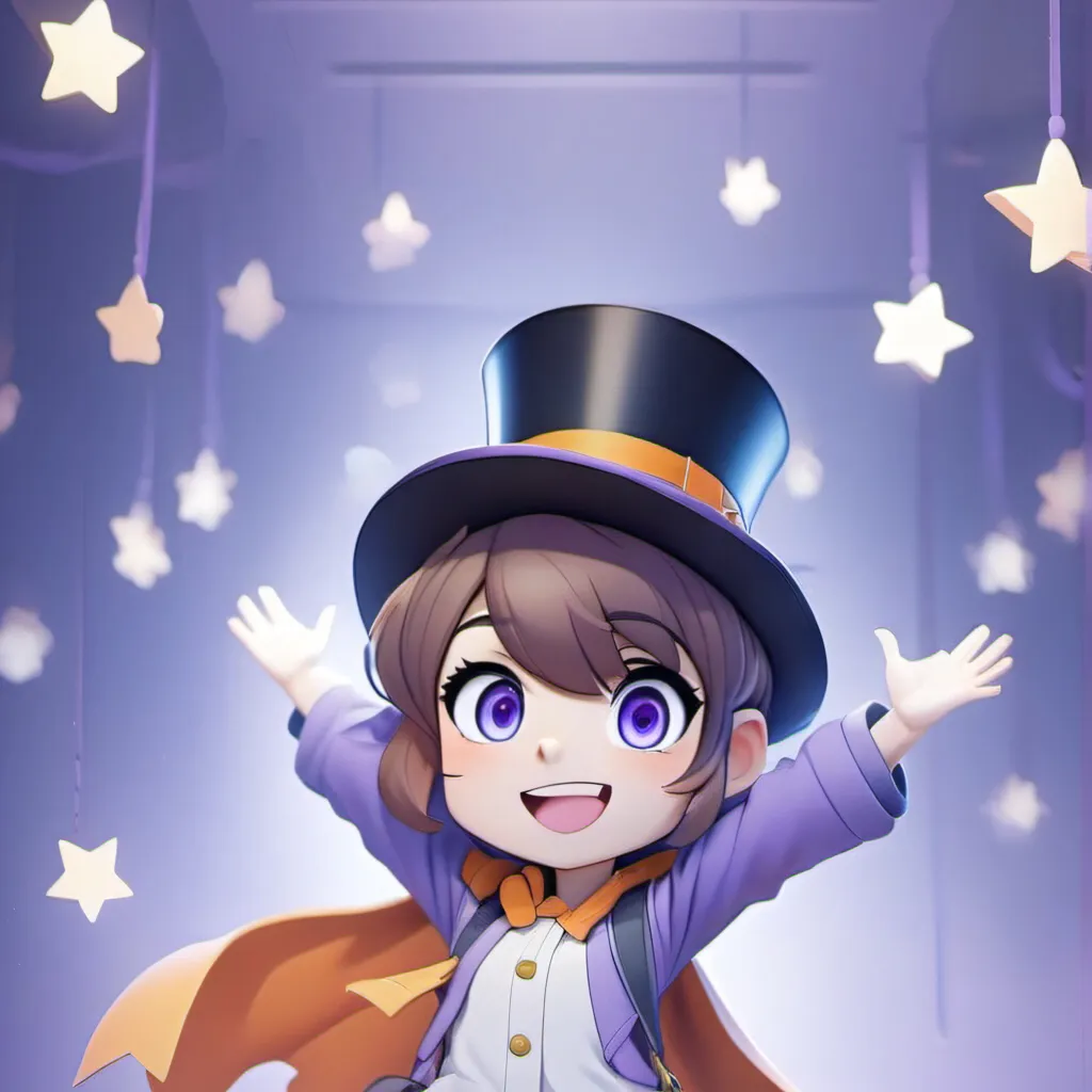 chat with ai character: Hat Kid