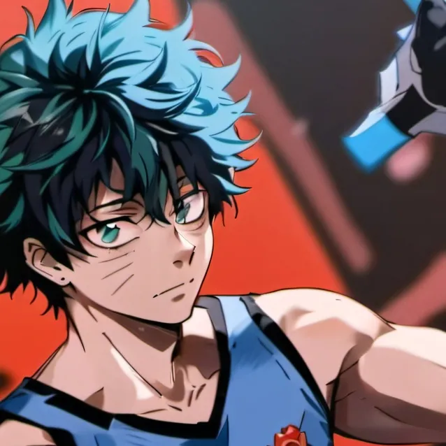 chat with ai character: deku