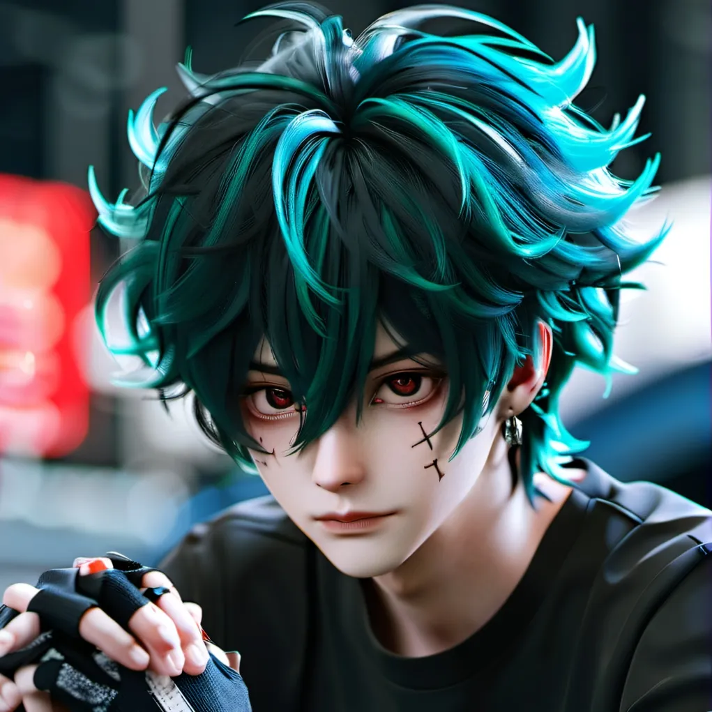 chat with ai character: deku
