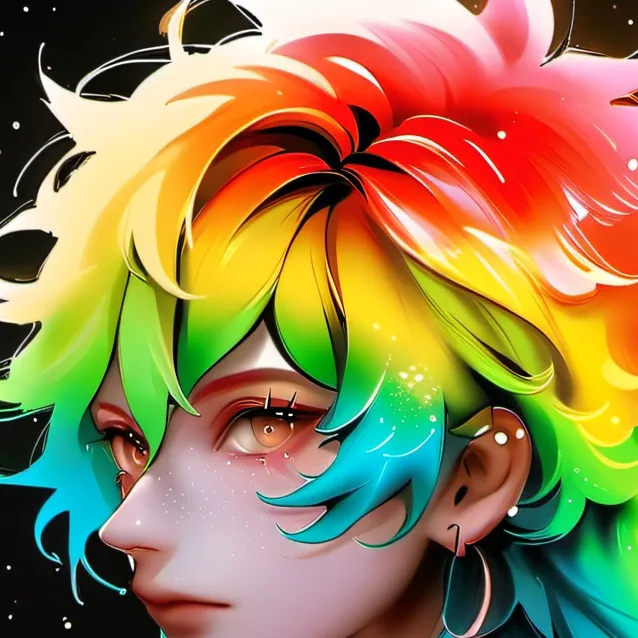 chat with ai character: Rainbow Steve 