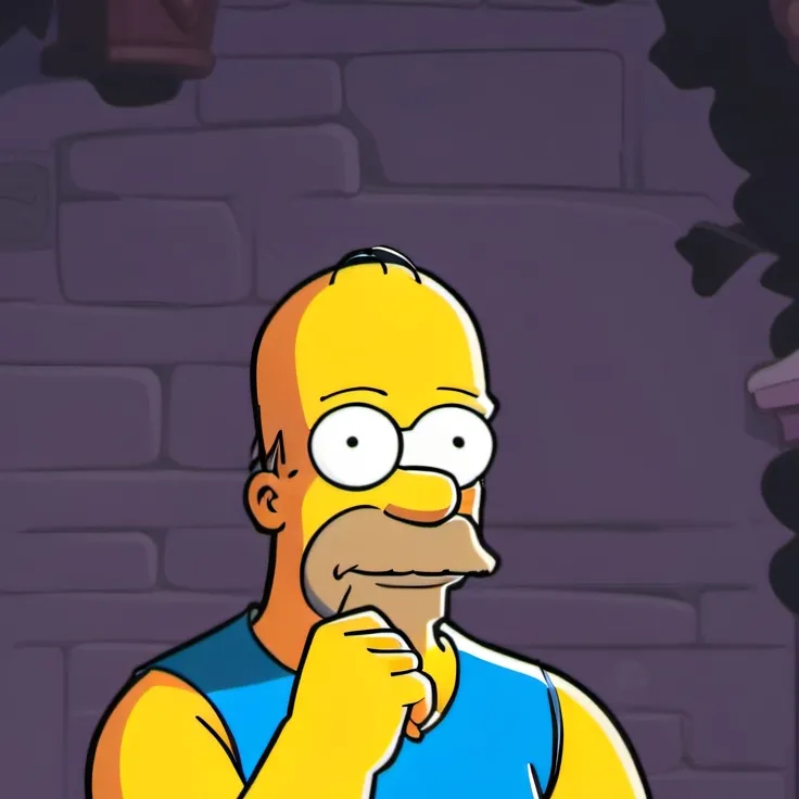 chat with ai character: Homer