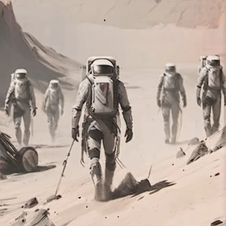 chat with ai character: mars exploration. 