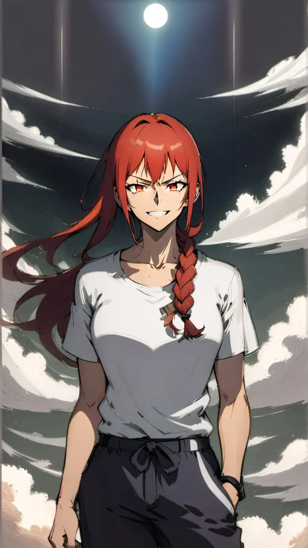 ai character: Luna background