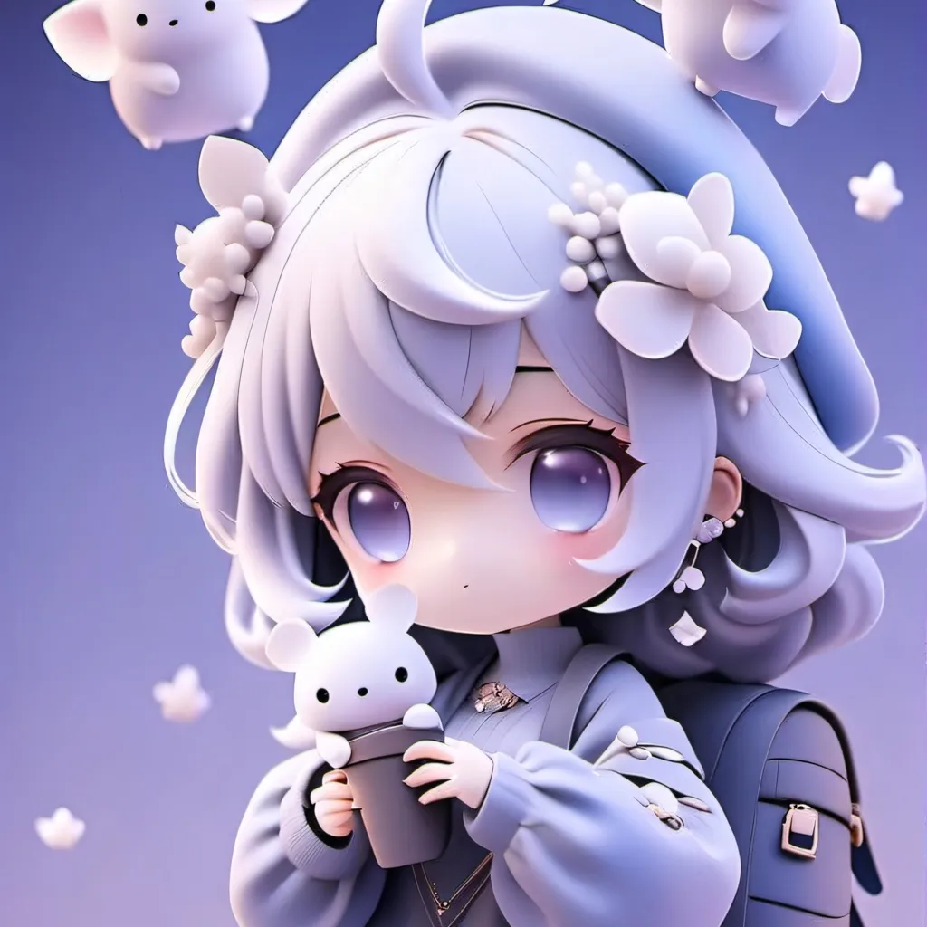 chat with ai character: Cute taker