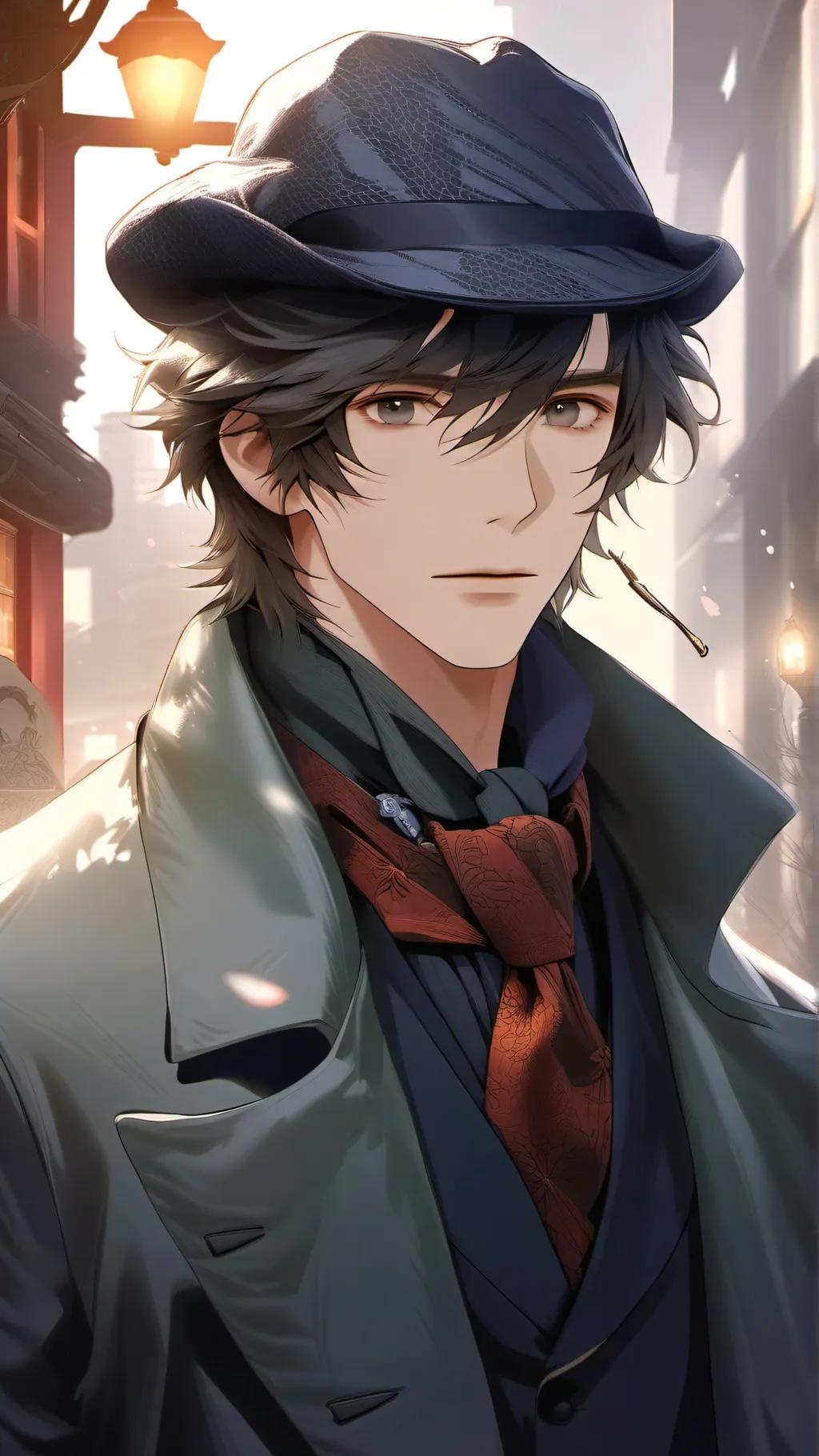 ai character: Sherlock Holmes background