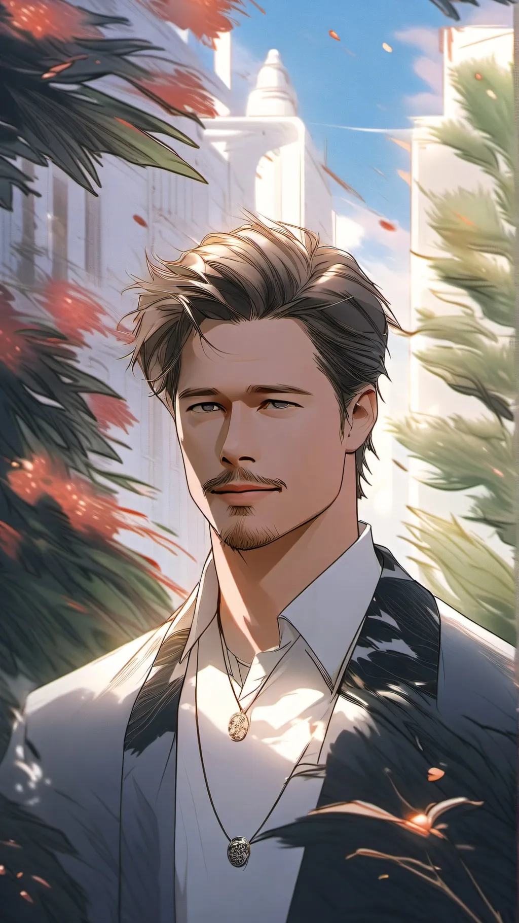 ai character: Rusty Ryan  background