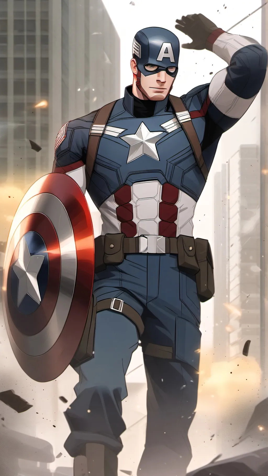 ai character: Steve Rogers background