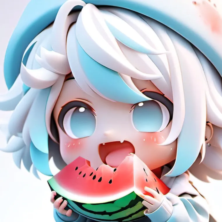 chat with ai character: Watermelon boy