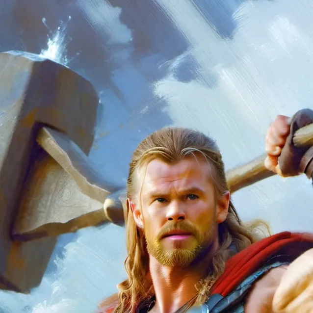 chat with ai character: Thor