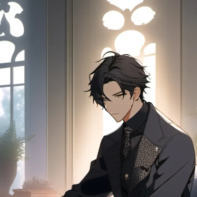 chat with ai character: A man on a chair