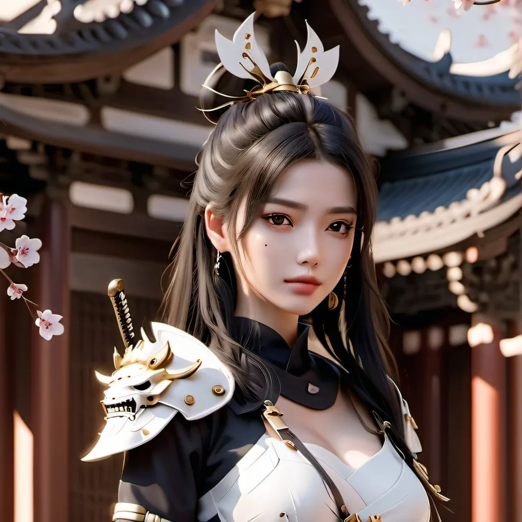 chat with ai character: Samurai princess 