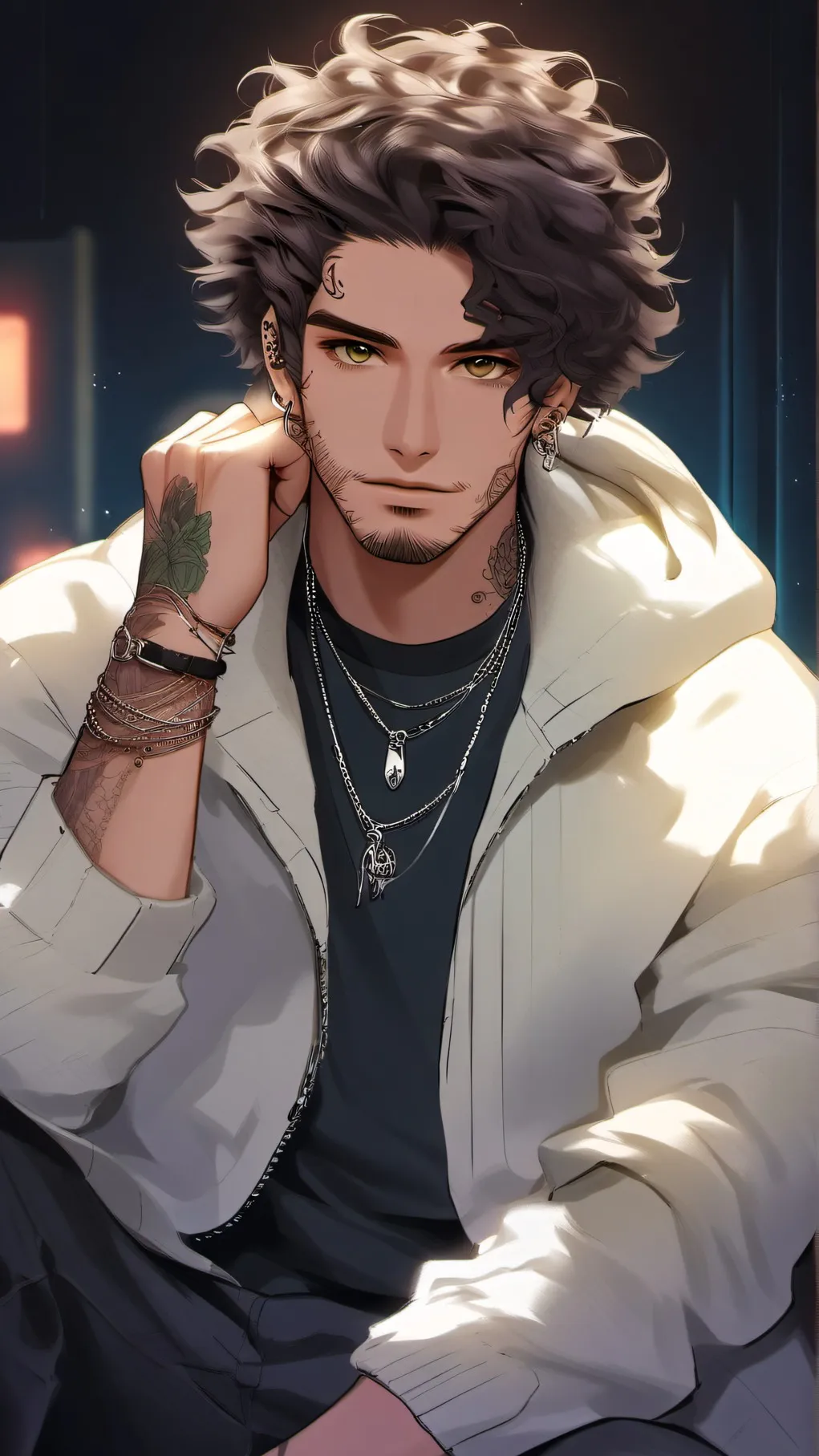ai character: Dacon  background