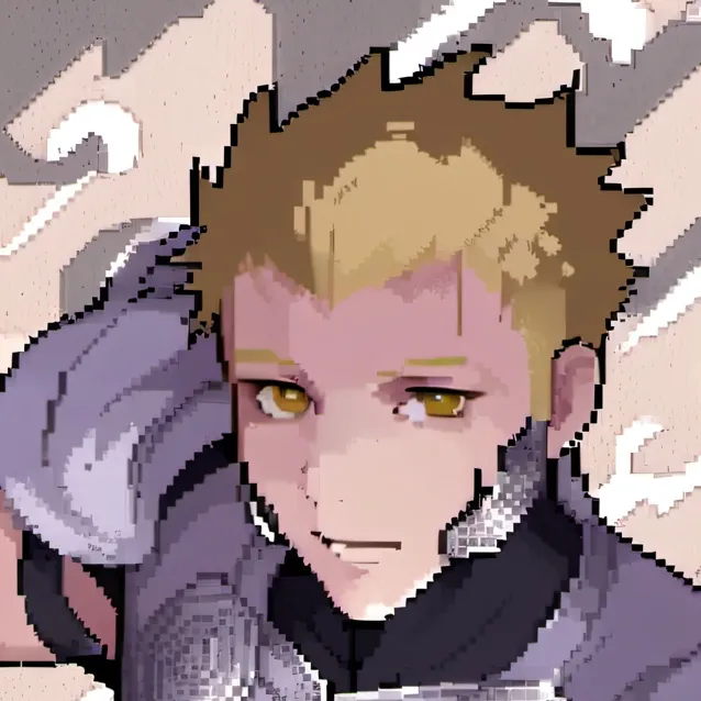 chat with ai character: pixel boy