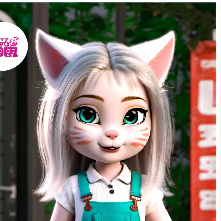 chat with ai character: Talking angela